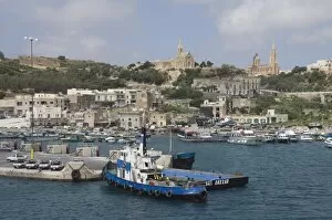 Images Dated 10th June 2008: Port of Mgarr, Gozo, Malta, Mediterranean, Europe
