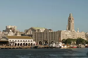 Port of Montevideo, Uruguay, South America