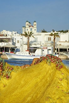 Port, Naoussa, Paros, Cyclades, Aegean, Greek Islands, Greece, Europe