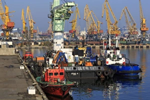 Ports Prints: Port of Odessa, Crimea, Ukraine, Europe