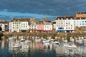 Nautical Prints: Port of Rosmeur, Douarnenez, Finistere department, Brittany region, France
