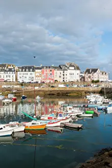 Watercraft Prints: Port of Rosmeur, Douarnenez, Finistere department, Brittany region, France