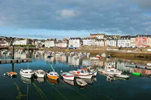 Nautical Prints: Port of Rosmeur, Douarnenez, Finistere department, Brittany region, France