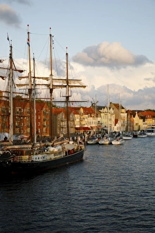 The port of Sonderborg, Jutland, Denmark, Scandinavia, Europe