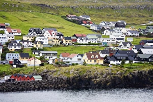 Torshavn Prints: Port of Torshavn, Faroe Islands, Kingdom of Denmark, Europe