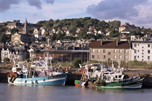 Trouville Prints: Port, Trouville, Basse Normandie (Normandy), France, Europe