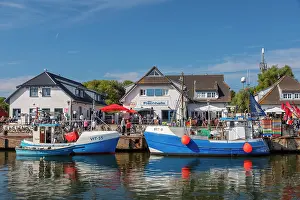 Service Prints: Port of Vitte, Hiddensee Island, Mecklenburg-Western Pomerania, Germany