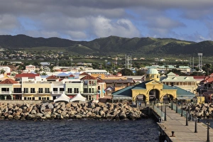 Cruise Ship Prints: Port Zante cruise ship port, Basseterre