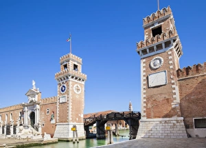 Porta Magna at the Venetian Arsenal (Arsenale di Venezia), a Byzantine shipyard and armoury