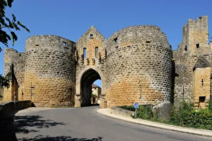 Porte des Tours, Bastide town of Domme, one of Les Plus Beaux Villages de France
