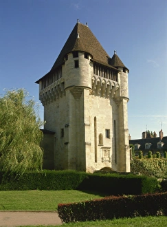Bourgogne Prints: Porte du Croux, Nevers, Burgundy, France, Europe