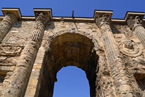 Reims Prints: Porte de Mars Roman arch