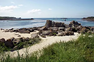 Images Dated 20th June 2009: Porth Cress, St. Marys, Isles of Scilly, United Kingdom, Europe