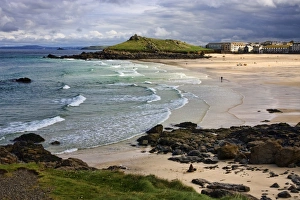 Weather Prints: Porthmeor Beach, St. Ives, Cornwall, England, United Kingdom, Europe