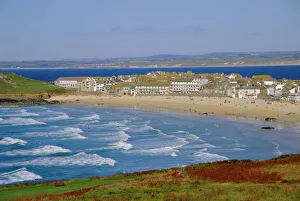 Surf Gallery: Porthmeor beach, St Ives, Cornwall, England, UK