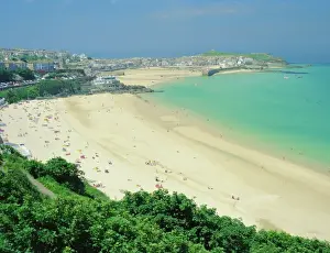 Free Time Prints: Porthminster Beach, St Ives, Cornwall, England, UK