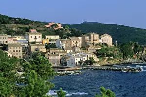 Corsica Prints: Porticciolo, marina of Cagnano
