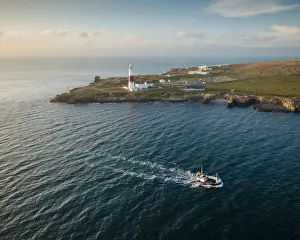 Portland Bill Prints: Portland Bill, Jurassic Coast, UNESCO World Heritage Site, Dorset, England