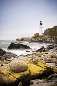 Portland Head Lighthouse, Portland, Maine, New England, United States of America, North America