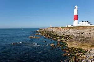 Light House Prints: Portland Bill Lighthouse, Isle of Portland, Dorset, England, United Kingdom, Europe