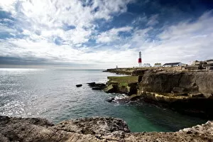 Images Dated 27th February 2009: Portland Bill Lighthouse, Portland Bill, Isle of Portland, Dorset, England