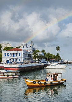 Typically Brazilian Prints: Porto dos Saveiros, Salvador, State of Bahia, Brazil, South America