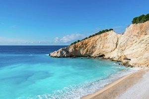 Porto Prints: Porto Katsiki beach with turquoise water