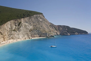 Porto Katsiki Prints: Porto Katsiki, Lefkada, Ionian Islands, Greek Islands, Greece, Europe