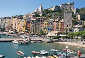 Liguria Prints: Portovenere harbour