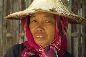 Human Face Prints: Portrait of women farmer