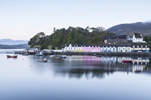 Portree Prints: Portree harbour on the Isle of Skye, Inner Hebrides, Scotland, United Kingdom, Europe
