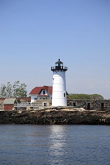 New Castle Prints: Portsmouth Harbor Lighthouse, Fort Point Light