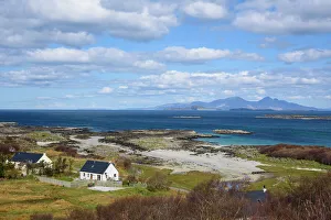 Calmness Prints: Portuairk, Ardnamurchan Peninsula, Lochaber, Highlands, Scotland, United Kingdom, Europe