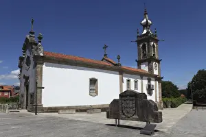 Minho Prints: Portugals royal coat of arms outside the 15th century Convent of St