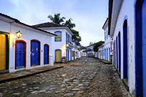 Paraty Prints: Portuguese colonial vernacular architecture in the centre of Paraty (Parati) town