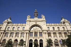 Images Dated 9th August 2006: Post buiding, Plaza del Ayuntamiento, Valencia, Spain, Europe