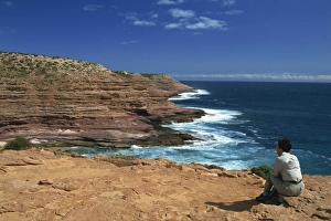 Contemplating Gallery: Pot Alley, Kalbarri National Park, Western Australia, Australia, Pacific