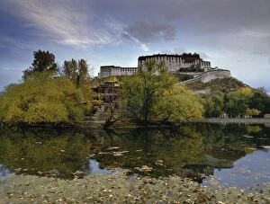Potala Palace, former home of the Dalai Lama, UNESCO World Heritage Site