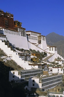 Potala Palace, UNESCO World Heritage Site, Lhasa, Tibet, China, Asia