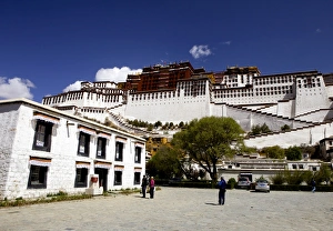The Potala Palace, UNESCO World Heritage Site, Lhasa, Tibet, China, Asia