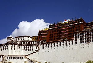 The Potala Palace, UNESCO World Heritage Site, Lhasa, Tibet, China, Asia