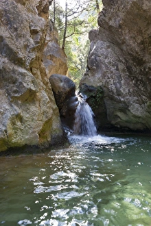 Potami waterfalls, near Karlovassi, Samos, Aegean Islands, Greece