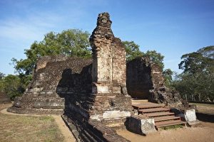 Polonnaruwa Prints: Potgul Vihara, Southern Ruins, Polonnaruwa