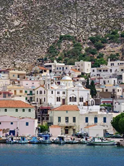 Kalymnos Prints: Pothia (Kalymnos Town), Kalymnos Island, Dodecanese, Greek Islands, Greece, Europe