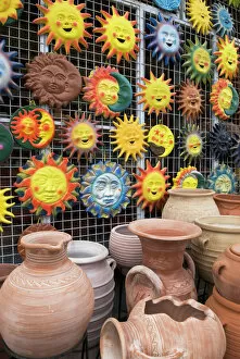 Pottery souvenirs, Paphos, Cyprus, Europe