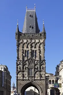 City Gate Prints: Powder Tower Prasna Brana, Republic Square (nnamesti republiky)