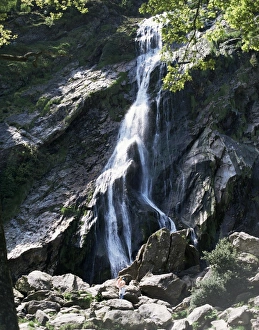Co Wicklow Prints: Powerscourt waterfall