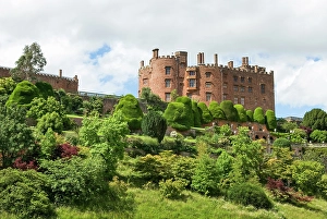 Lawns Prints: Powis Castle, Powys, Wales, United Kingdom