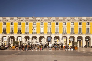 Praca do Comercio in Lisbon, Portugal, Europe