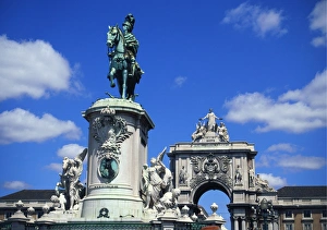 Praca Do Comercio Prints: Praca do Comercio, Lison, Portugal